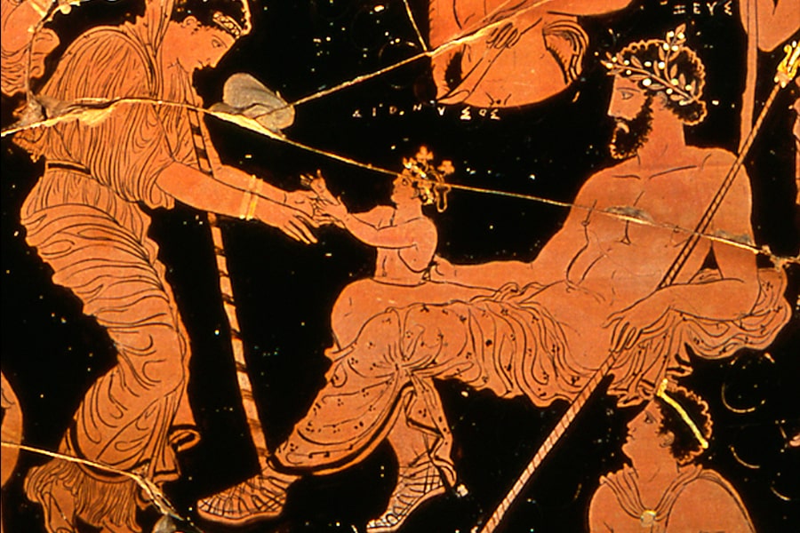 Il mito della nascita di Dioniso